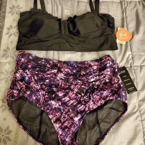 Top and bottom swim suit (sold separately)